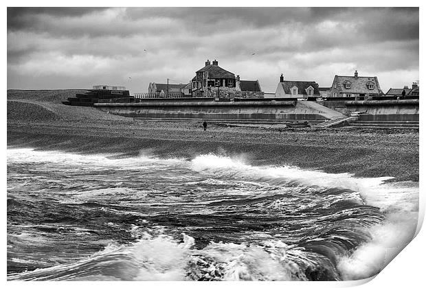  Stormy Chiswell. Print by Mark Godden