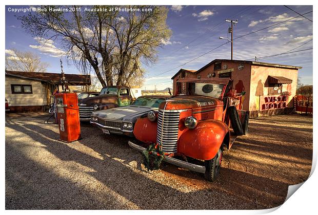  Chevy Pick Up  Print by Rob Hawkins