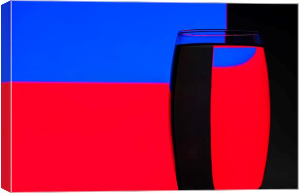 Refracted Patterns 1 Canvas Print by Steve Purnell