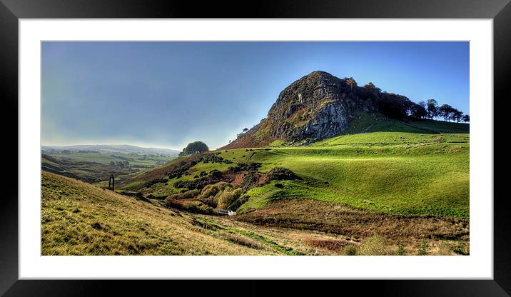 Loudoun Hill View Framed Mounted Print by Tom Gomez