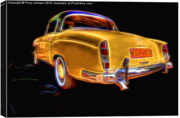  Old Man's Merc Canvas Print by Perry Johnson