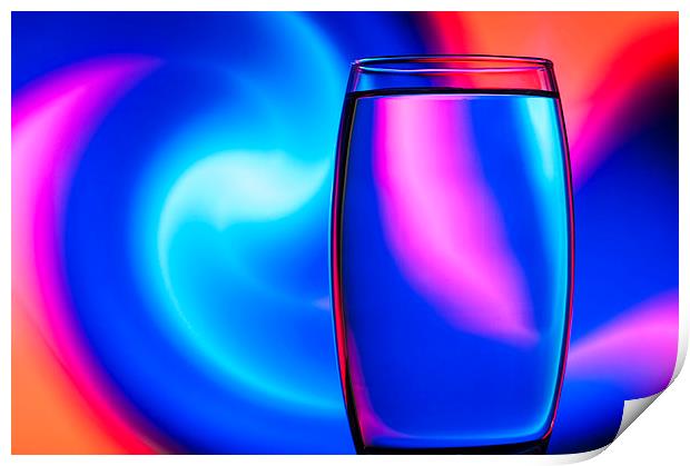 Refracted Patterns 6 Print by Steve Purnell