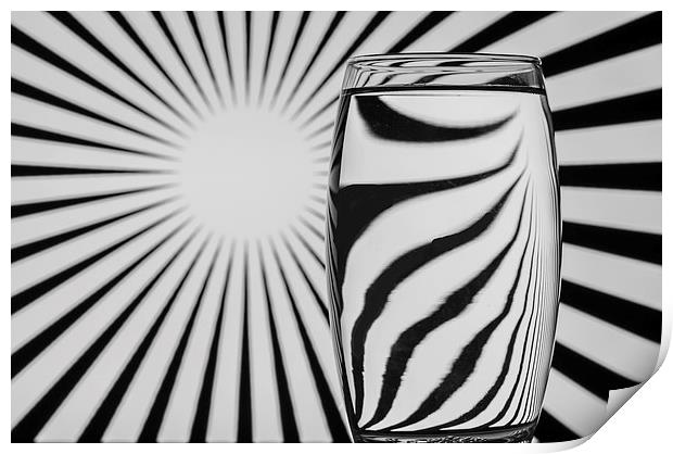 Refracted Patterns 7 Print by Steve Purnell