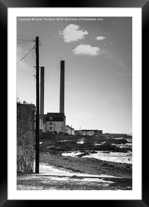 Cockenzie Power Station.tif Framed Mounted Print by Keith Thorburn EFIAP/b