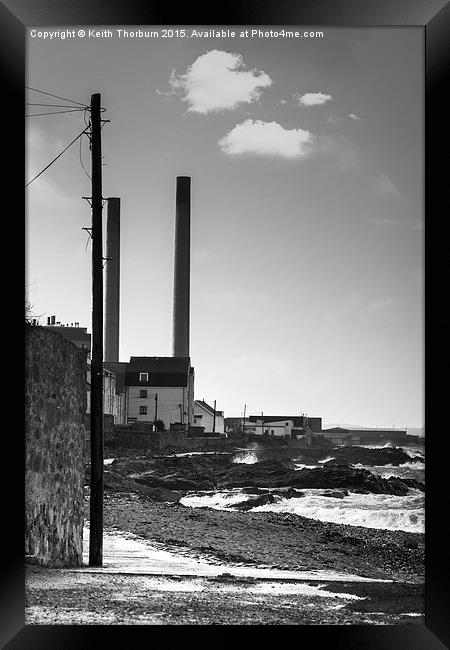 Cockenzie Power Station.tif Framed Print by Keith Thorburn EFIAP/b