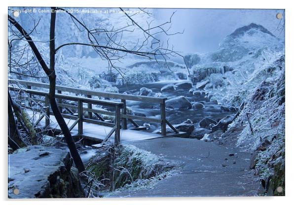  Winter wonderland Acrylic by Hans Franchesco
