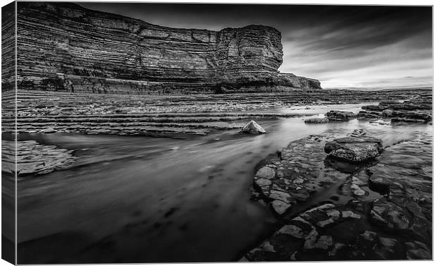Nash Point Welsh Heritage Coast Canvas Print by Leighton Collins