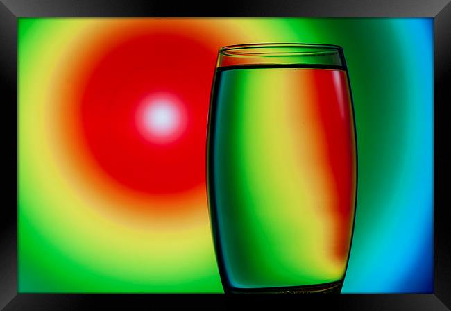 Refracted Patterns 13 Framed Print by Steve Purnell
