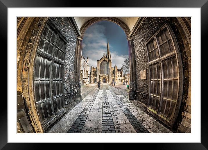  Gates of heaven  Framed Mounted Print by Paul Sharp