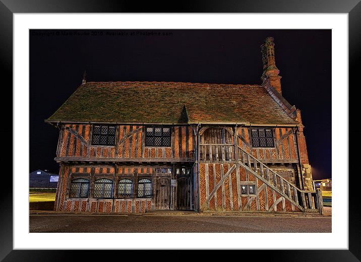  The Moot Hall Framed Mounted Print by Mark Rourke