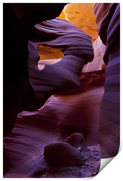 Guardian Angel, Antelope Slot Canyon, Arizona Print by Sharpimage NET