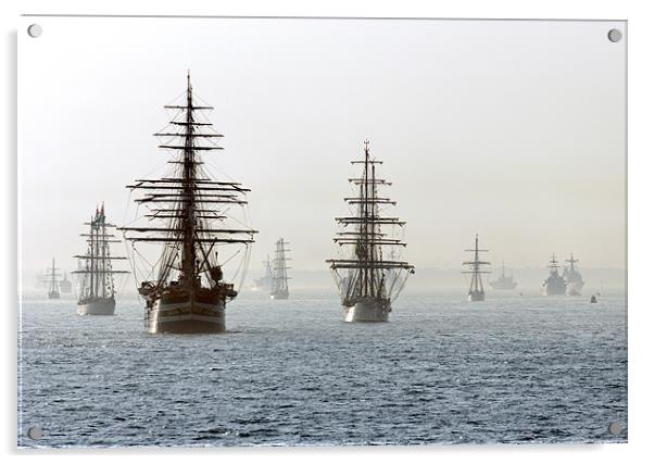Talls ships take their place at the International  Acrylic by Sharpimage NET