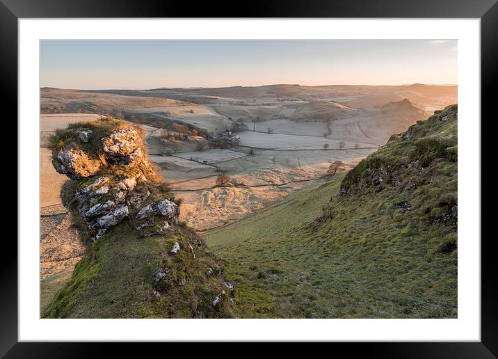  Chrome Hill Sunrise Framed Mounted Print by James Grant