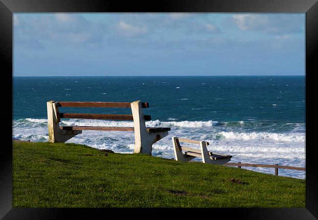 A place to Contemplate Framed Print by Brian Roscorla