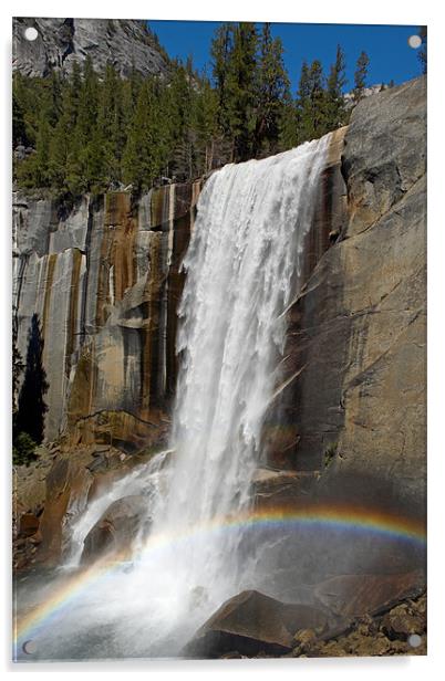 Vernal falls, Yosemite National Park Acrylic by Sharpimage NET