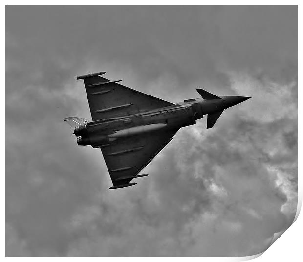  Eurofighter Typhoon Print by Simon Hackett