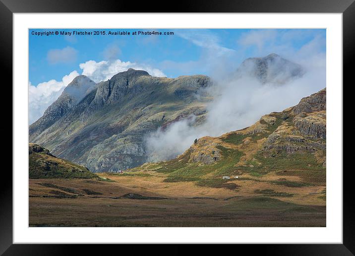  Wrynose Pass, Cumbria Framed Mounted Print by Mary Fletcher