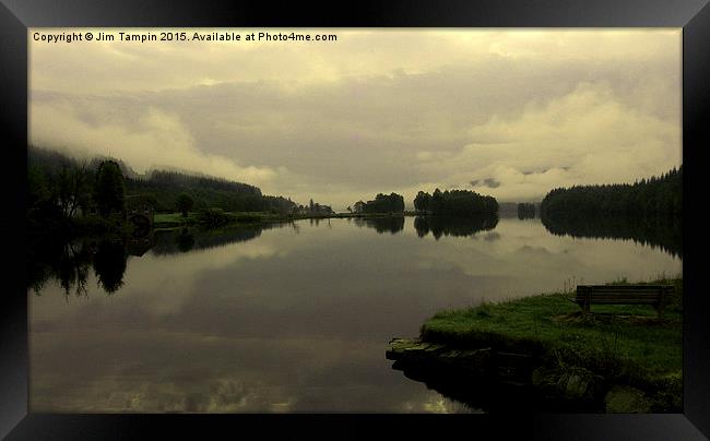 JST3050 Early Morning, Loch Tummel Framed Print by Jim Tampin