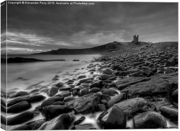 Dunstanburgh Canvas Print by Alexander Perry