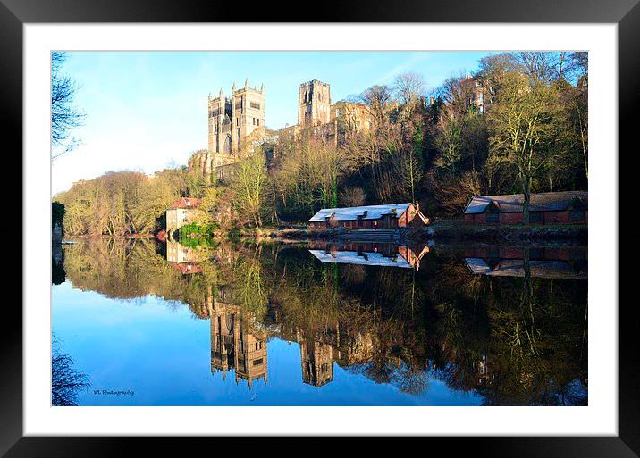  Time too Reflect Framed Mounted Print by Wayne Laidler