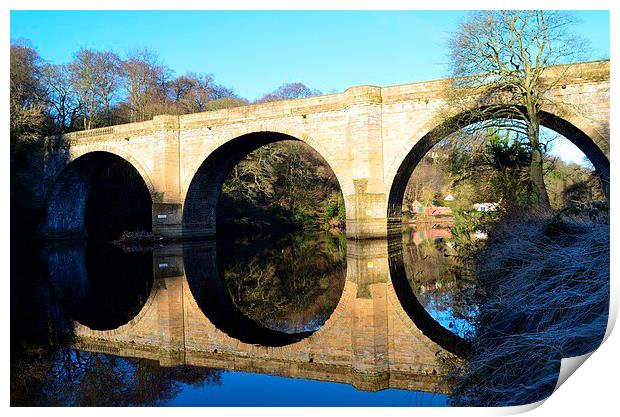  Prebends Bridge Print by Wayne Laidler