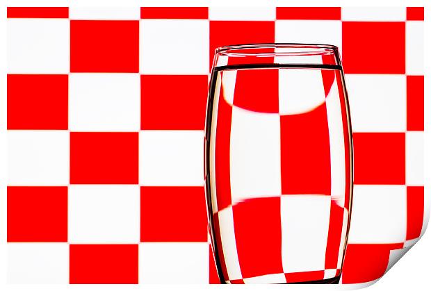 Refracted Patterns 22 Print by Steve Purnell