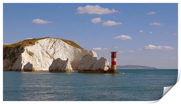 The Needles and Lighthouse Print by Sharpimage NET