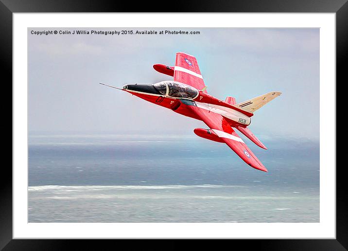  The Red Gnat Display Team Framed Mounted Print by Colin Williams Photography