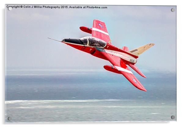  The Red Gnat Display Team Acrylic by Colin Williams Photography