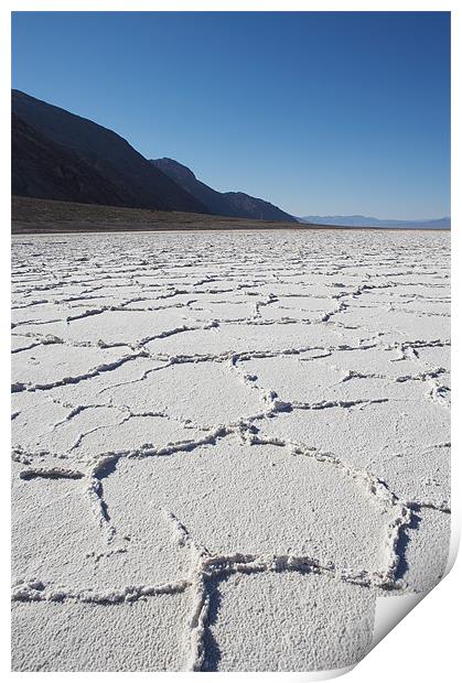 Badwater, Death valley Print by Sharpimage NET