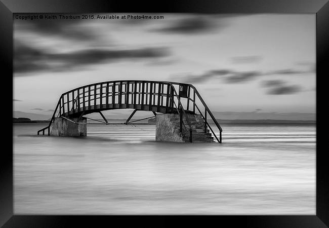 Dunbar Sea Bridge.tif Framed Print by Keith Thorburn EFIAP/b