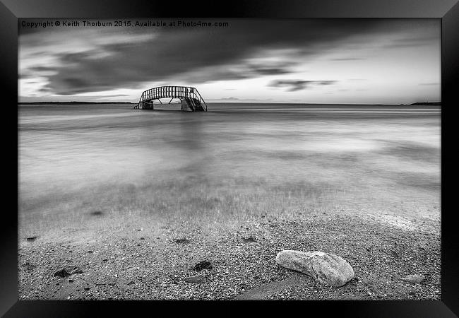 Evening at Dunbar Coast Framed Print by Keith Thorburn EFIAP/b