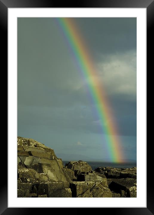Neis Point, Isle of Sky, Scotland, UK Framed Mounted Print by Gabor Pozsgai