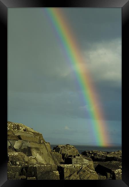 Neis Point, Isle of Sky, Scotland, UK Framed Print by Gabor Pozsgai