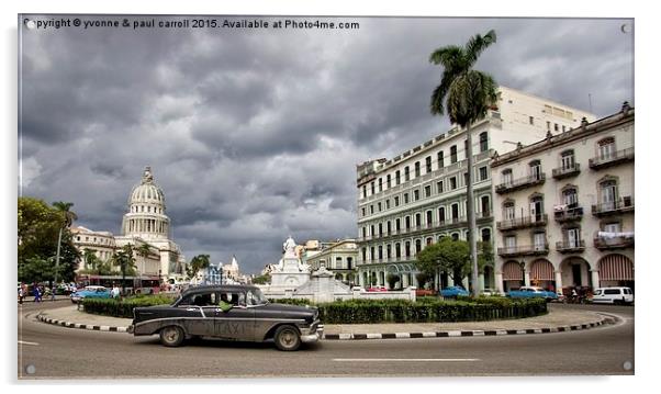  Old Havana Acrylic by yvonne & paul carroll
