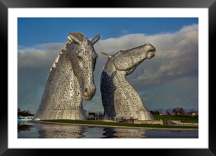  The Kelpies Framed Mounted Print by Sam Smith