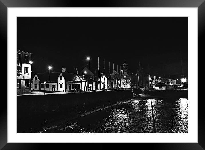 Stornoway Framed Mounted Print by Tommy Reilly