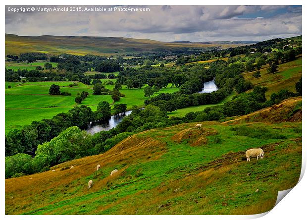  English Dales Landscape Print by Martyn Arnold