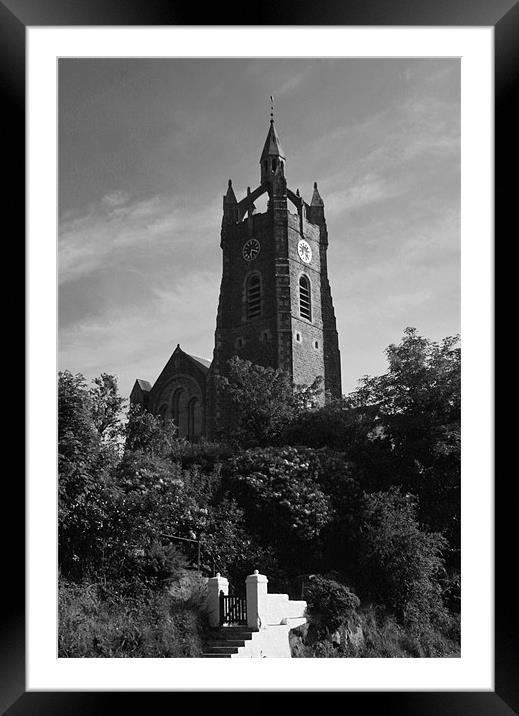 The Church Framed Mounted Print by Tommy Reilly