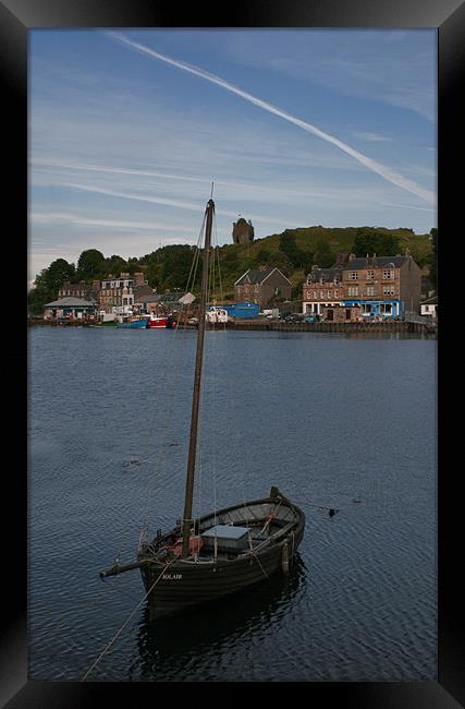 Tarbot Harbour Framed Print by Tommy Reilly
