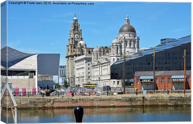 The City of Liverpool Canvas Print by Frank Irwin
