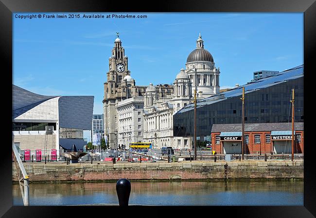 The City of Liverpool Framed Print by Frank Irwin