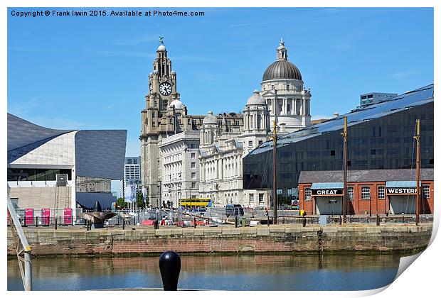 The City of Liverpool Print by Frank Irwin