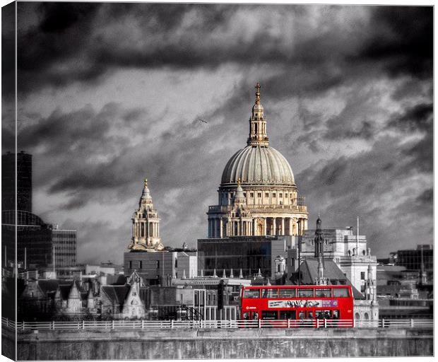  London Icons Canvas Print by Scott Anderson