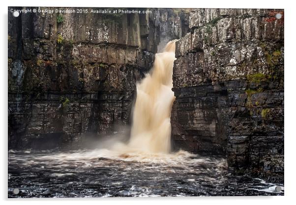  High Force 1 Acrylic by George Davidson