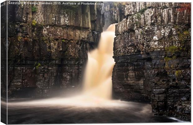 High Force 2 Canvas Print by George Davidson