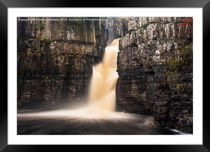  High Force 2 Framed Mounted Print by George Davidson