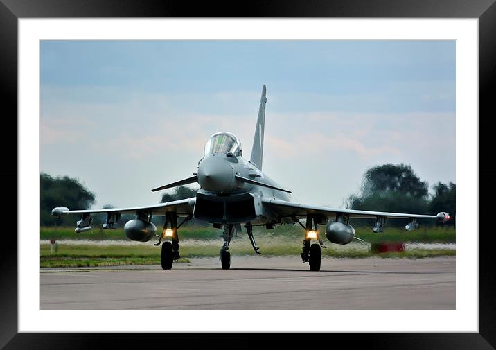  Eurofighter Typhoon Framed Mounted Print by Jason Green
