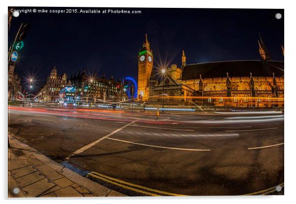  Parliament square,London,houses of Parliament Acrylic by mike cooper