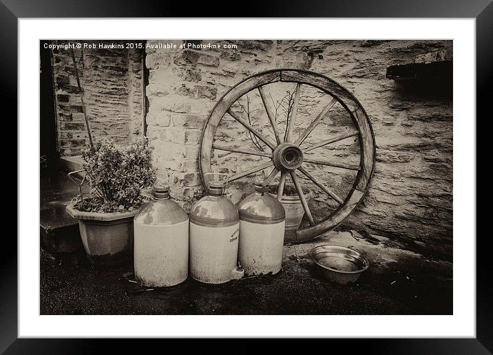 Still More Cider in the jar  Framed Mounted Print by Rob Hawkins